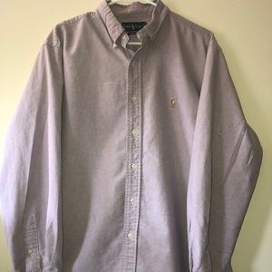 Mens Ralph Lauren Classic Fit Shirt Size 17 34/35